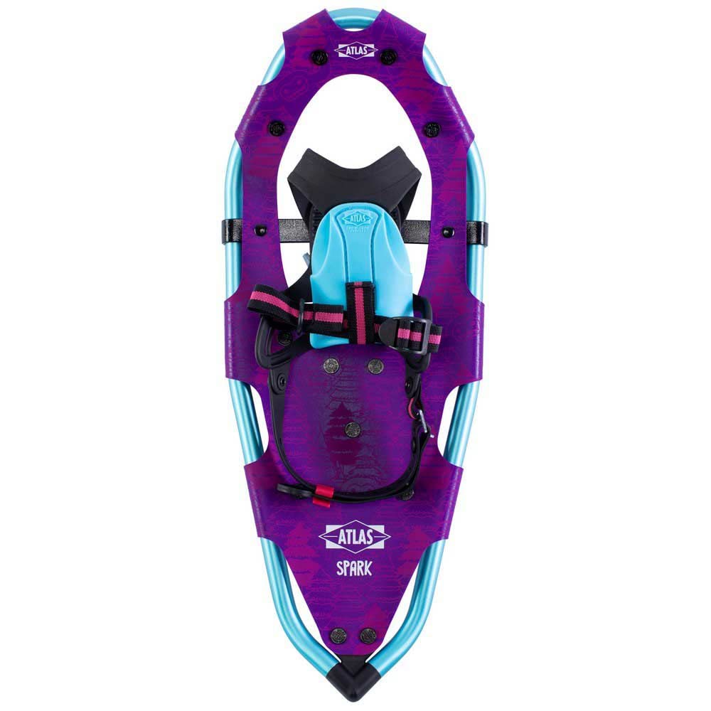 ATLAS 16E0013 - Raquetas de Nieve Unisex Juvenil, Color Morado