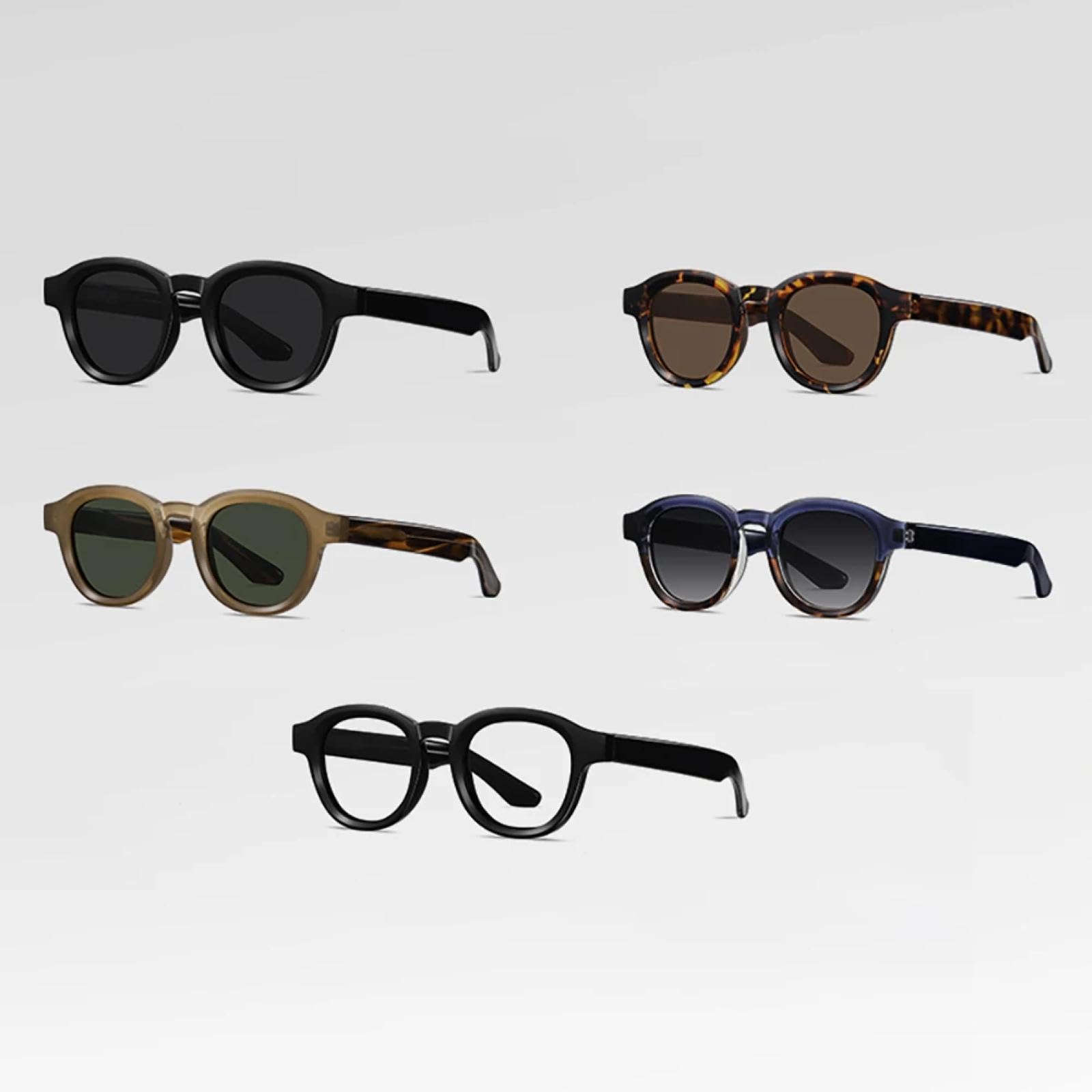 Okulary przeciwsłoneczne okulary przeciwsłoneczne kobiety mężczyźni okulary przeciwsłoneczne męskie retro okrągłe okulary przeciwsłoneczne dla kobiet unisex odcienie Asshowinphoto, Asshowinphoto,