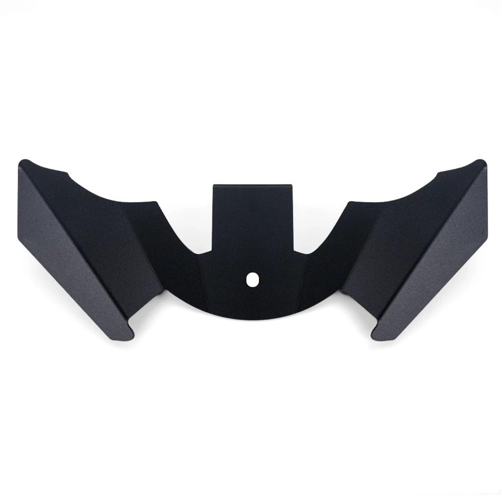 Spoiler Moto Per MT07 Per MT-07 2025 2026 Accessori Moto Spoiler Frontali In Alluminio Aerodinamico Winglet Ala Anteriore Nuda(Nero)