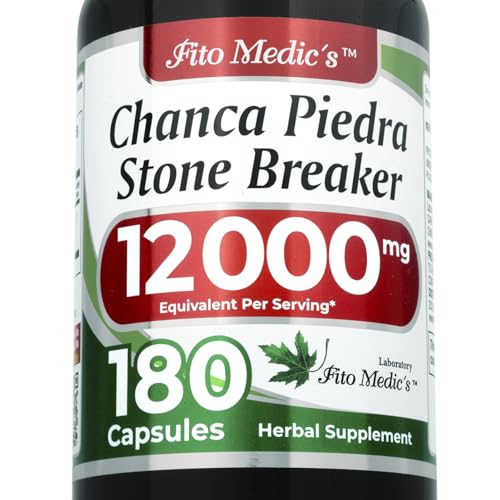 FITO MEDICS Lab | Chanca Piedra | Stone Breaker | Chanca Piedra Capsules | 180 Caps