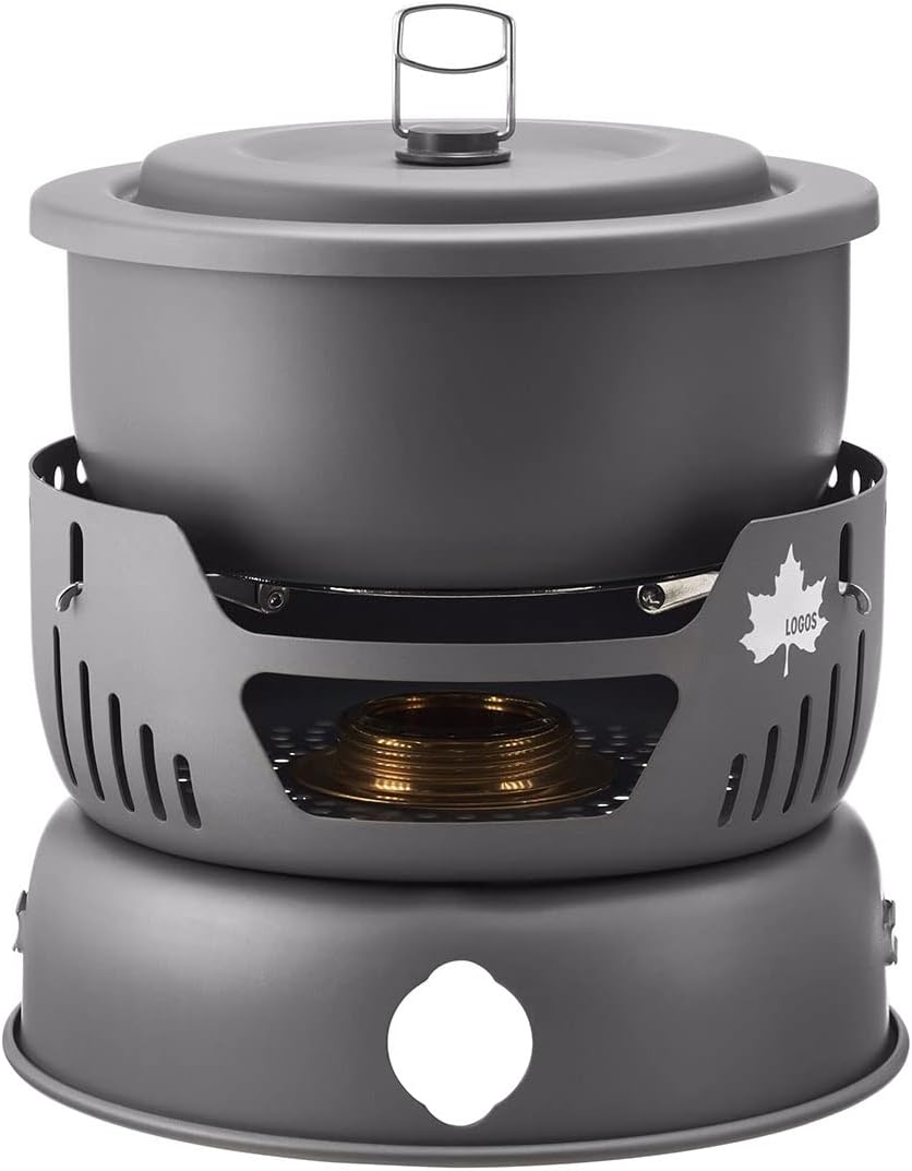 LOGOS 83010023 Alcohol Burner & Cooking Set