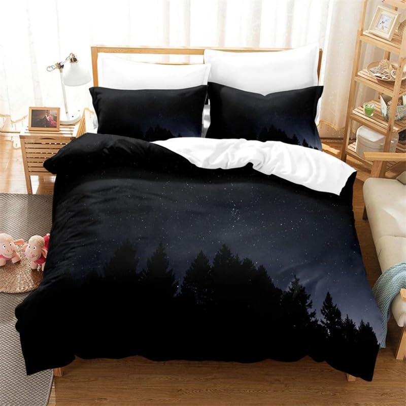 Cadeau homme parfait : parure de lit Forêt-Noire 240x260 pour toutes occasions