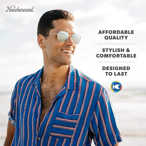 Image of Knockaround Polarized Navigator Sunglasses for Men & Women - UV Protection