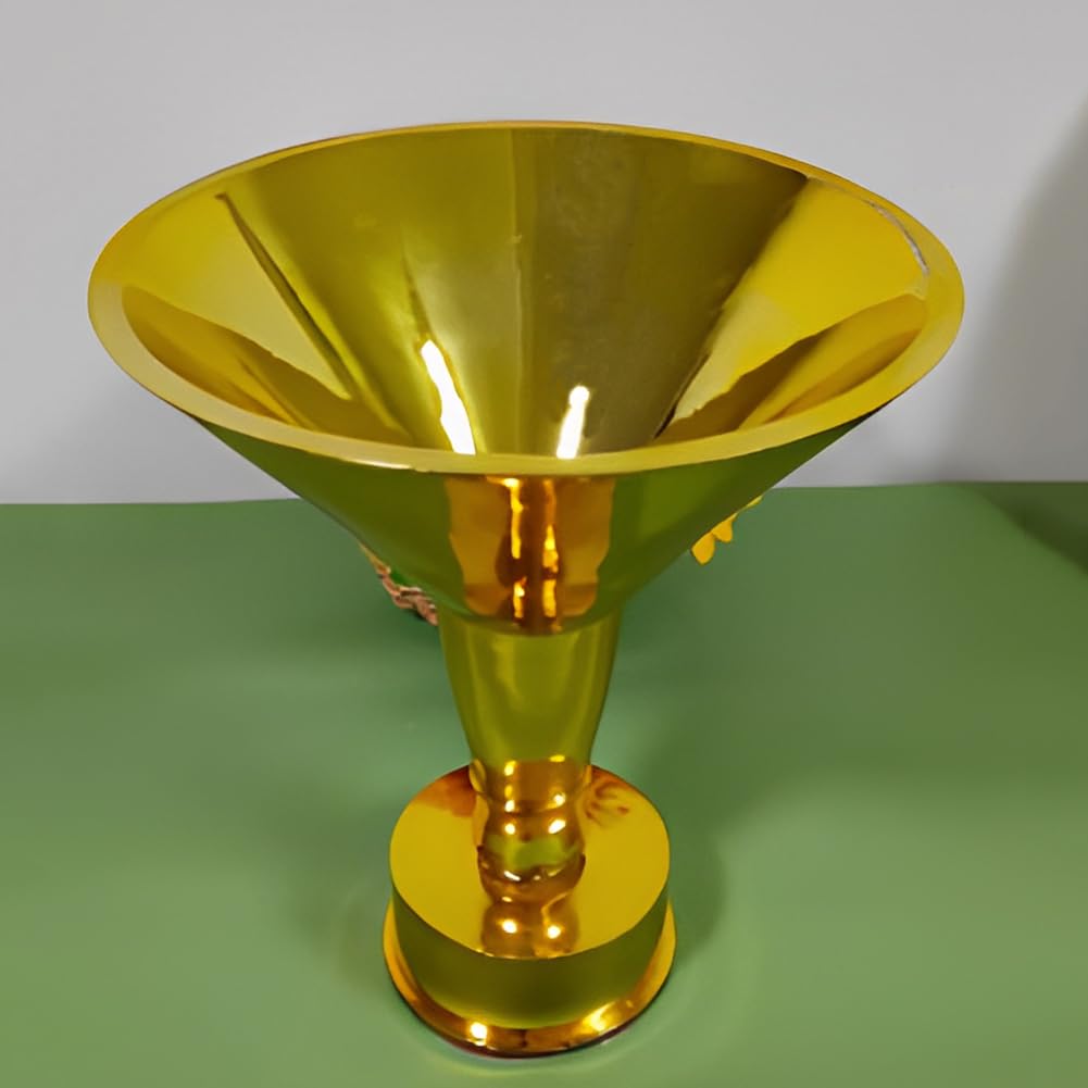 Italia Fußball Pokal Meister Trophäe Nachbildung der Meisterschafts Trophäen der Serie A aus Kunstharz Büro- und Heimdekoration Schaustück Ornamente Geschenke Souvenirs für Fans,44cm