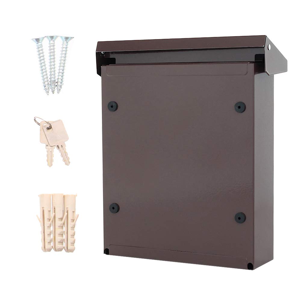 Cassetta Delle Lettere Condominiale Maildrop 6 - Acciaio, 6 Scomparti Con Serratura, Antracite - Foto 7