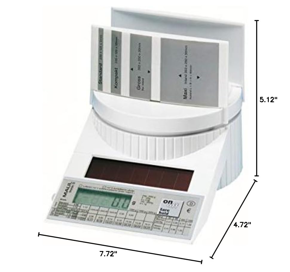 Báscula Solar Maul Postage 2000 g Blanca miniatura 6