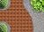 Acacia Teak Wood Flooring Floor Tile - Great Backyard Decor to Update Your Look! Replace That Vinyl Flooring or a Great Way To Cover That Old Decking or Paver Floors. 10 SQ/FT Per Box. 12" x 12" Tiles