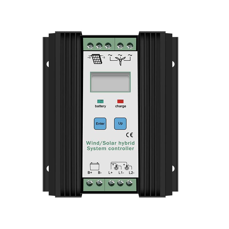 Aerogenerador, Controlador Complementario Solar-eólico-solar De 12V24V Farola Fotovoltaica Generación Energía Eólica
