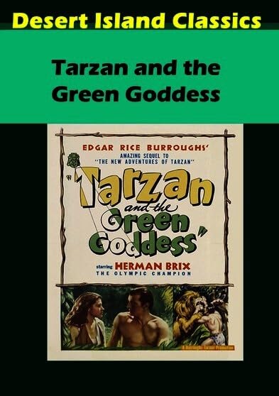 Tarzan & The Green Goddess DVD edición original importada de EE. UU. e Italia
