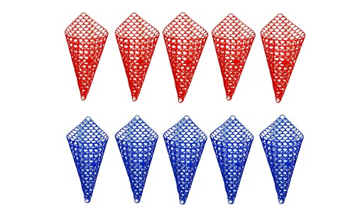 Naturally Green Orchid Cone Planter net (Pack of 5, Multicolor) (B097KL6J4T) Amazon Price History, Amazon Price Tracker