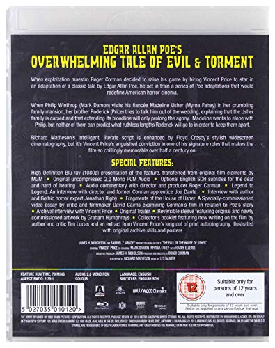 Fall Of The House Of Usher [Edizione: Regno Unito]...