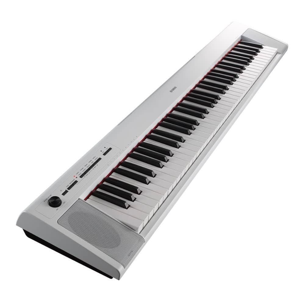 【10896】YAMAHA piaggero NP-32 WH 76鍵盤 Yamaha NP32 76-Key Lightweight Portable Keyboard, White
