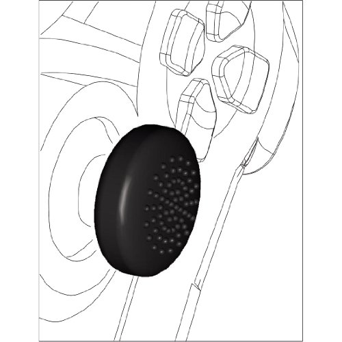 Hama Kit Sticker Controller PS4, 8 Pezzi, Nero