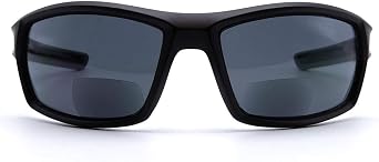 VITENZI Bifocal Sunglasses Wraparound Reading Sun Tinted Glasses with Readers - Lecce