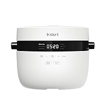 Instant Pot – Cuociriso e vaporiera, 2.8 L (12 tazze) – Con pentola antiaderente lavabile in lavastoviglie, cestello per la cottura a vapore in acciaio inossidabile, misurino, cucchiaio per il riso