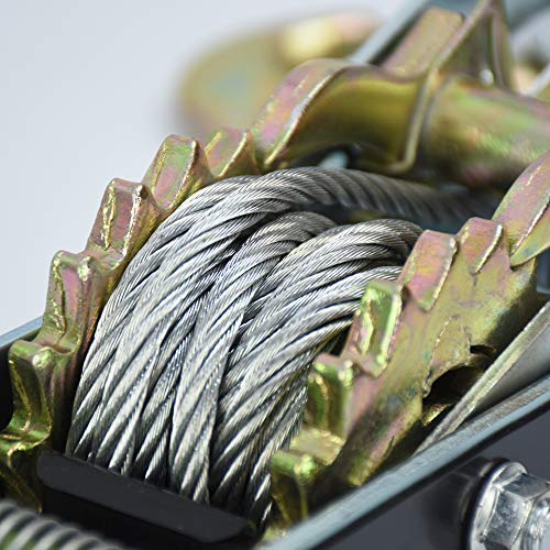 Verricello paranco manuale puleggia argano