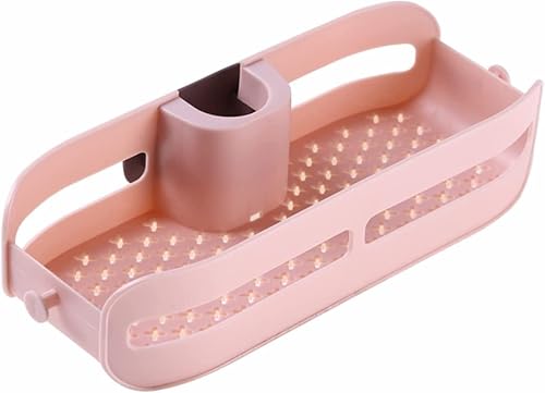 Miniatura 6 de Organizador de caja blanca Soporte para grifo de cocina Accesorios de baño Soporte de esponja para fregadero Organizador para escritorio, oficina,