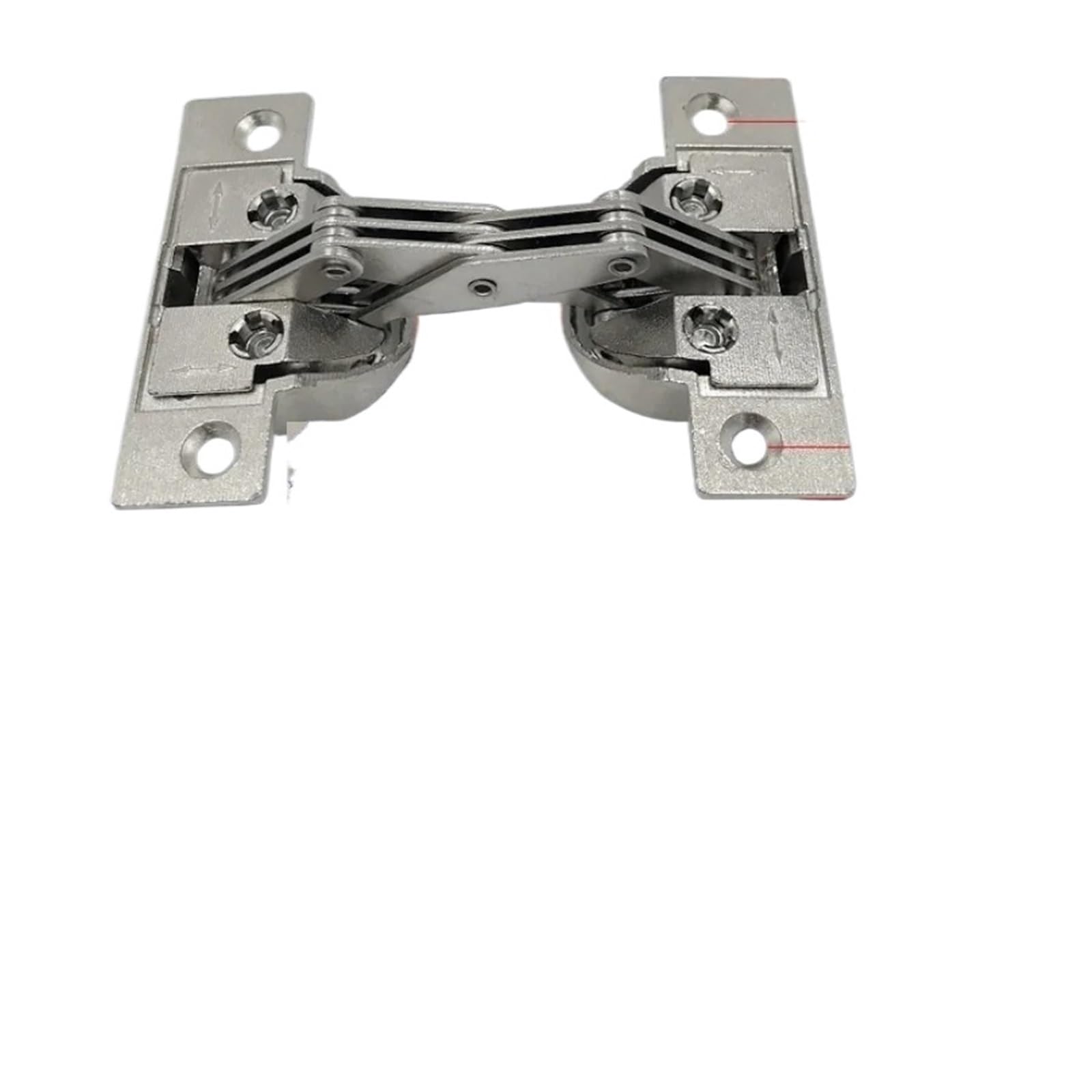 Aydbwtucb Double 2Pcs Cabinet Miter Hinge Zinc Alloy Furniture Hinge(Double)