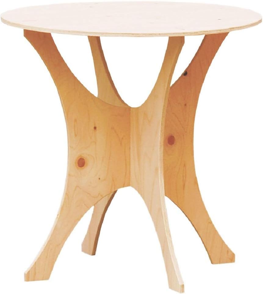 HP ラウンドディスプレイ什器 小 (無塗装)型番55852