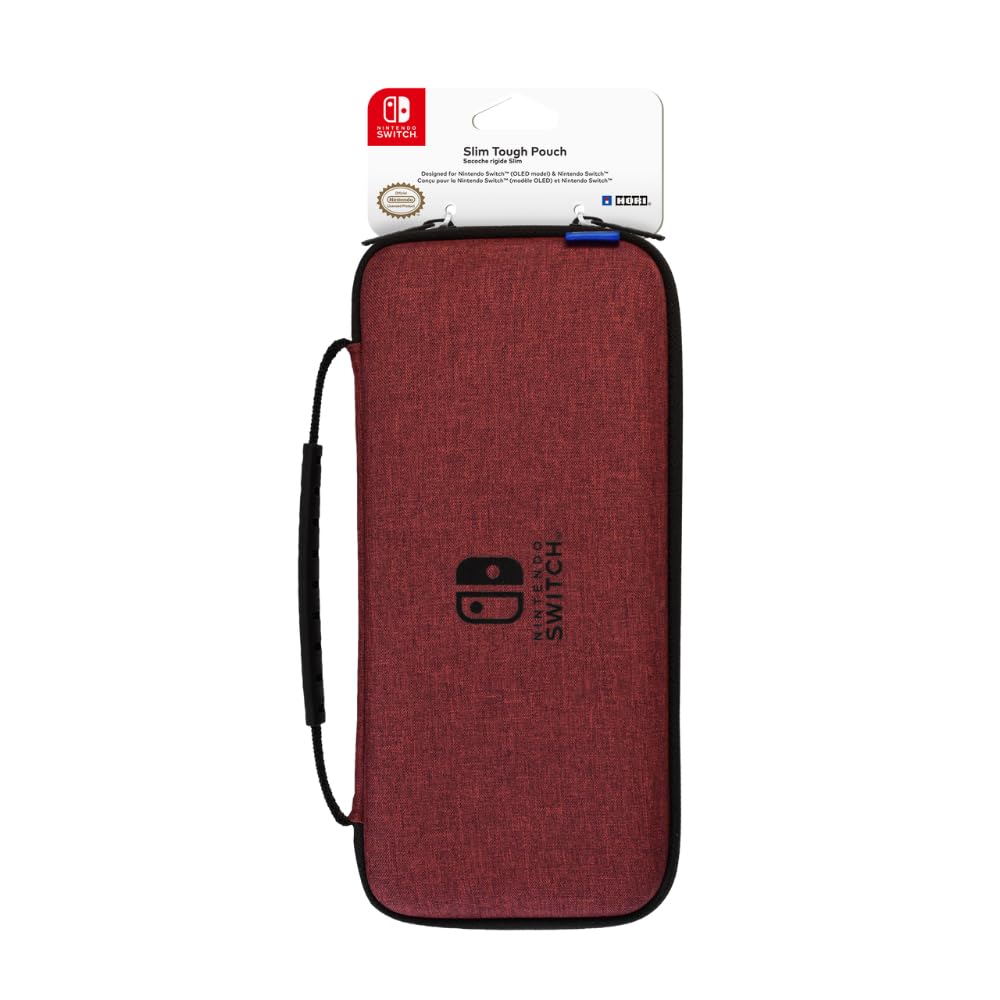 Case de Viagem Hori Vermelho para Nintendo Switch Oled Licenciado