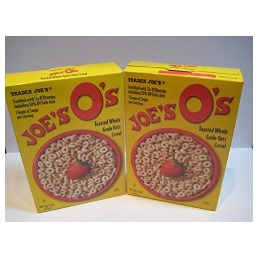 Trader Joe's Cereal, "Joe's O's" Toasted Whole Grain Oats Cereal, 15 Oz Bundle