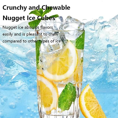 Máquina para Hielo Nugget de Acero Inoxidable 44LB/24H miniatura 6