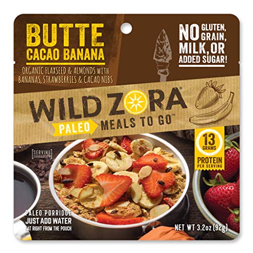 Wild Zora - Butte Cacao Banana - Paleo Meals to Go (single)