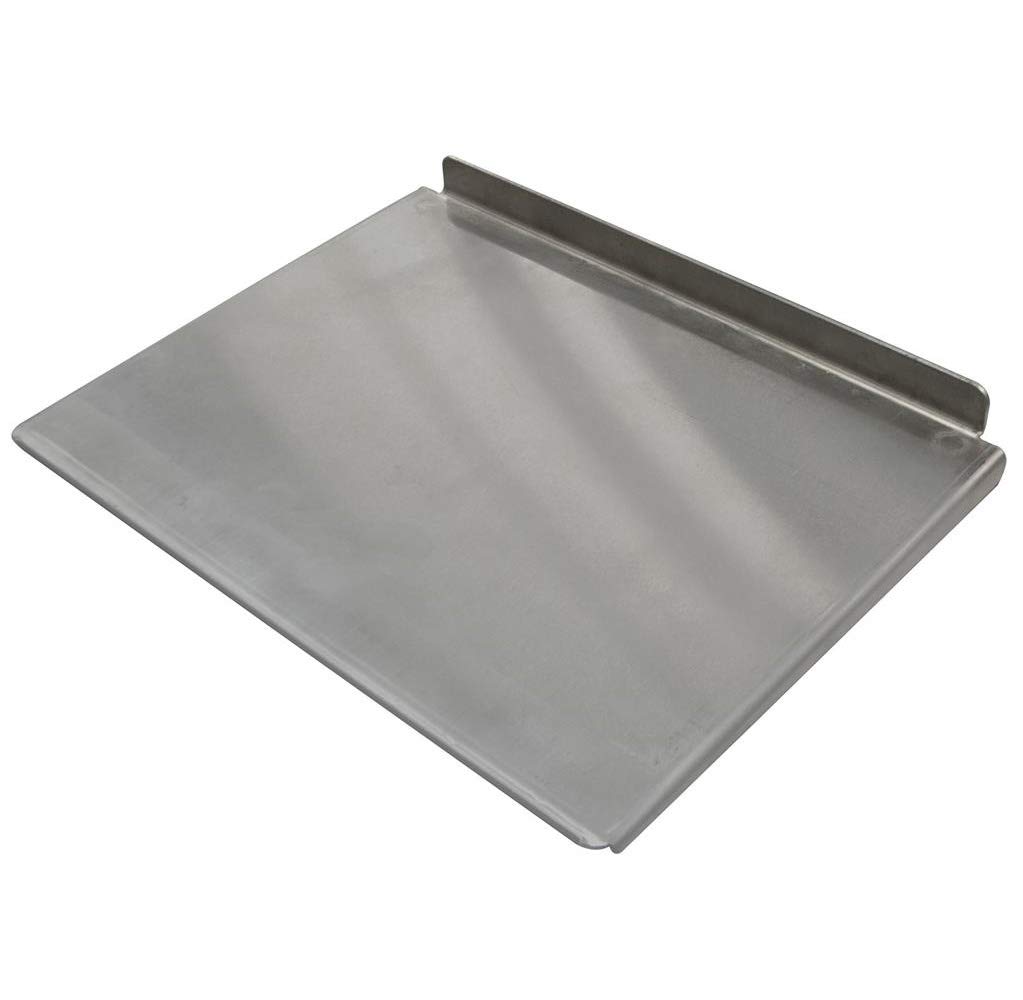BK Resources GCP-2S GrillCook Pro Medium Upright Shelf Stand with 12" Shelf, Stainless Steel