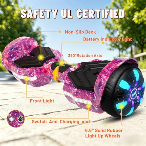 SIMATE Hoverboard with App Control