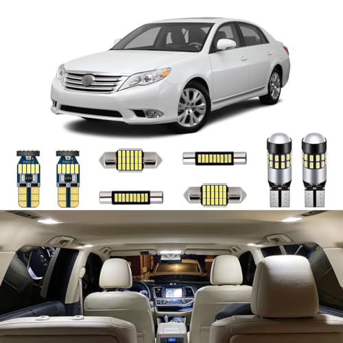 Kit de 17 Lámparas LED de Interior Blanco para Toyota Avalon miniatura 1