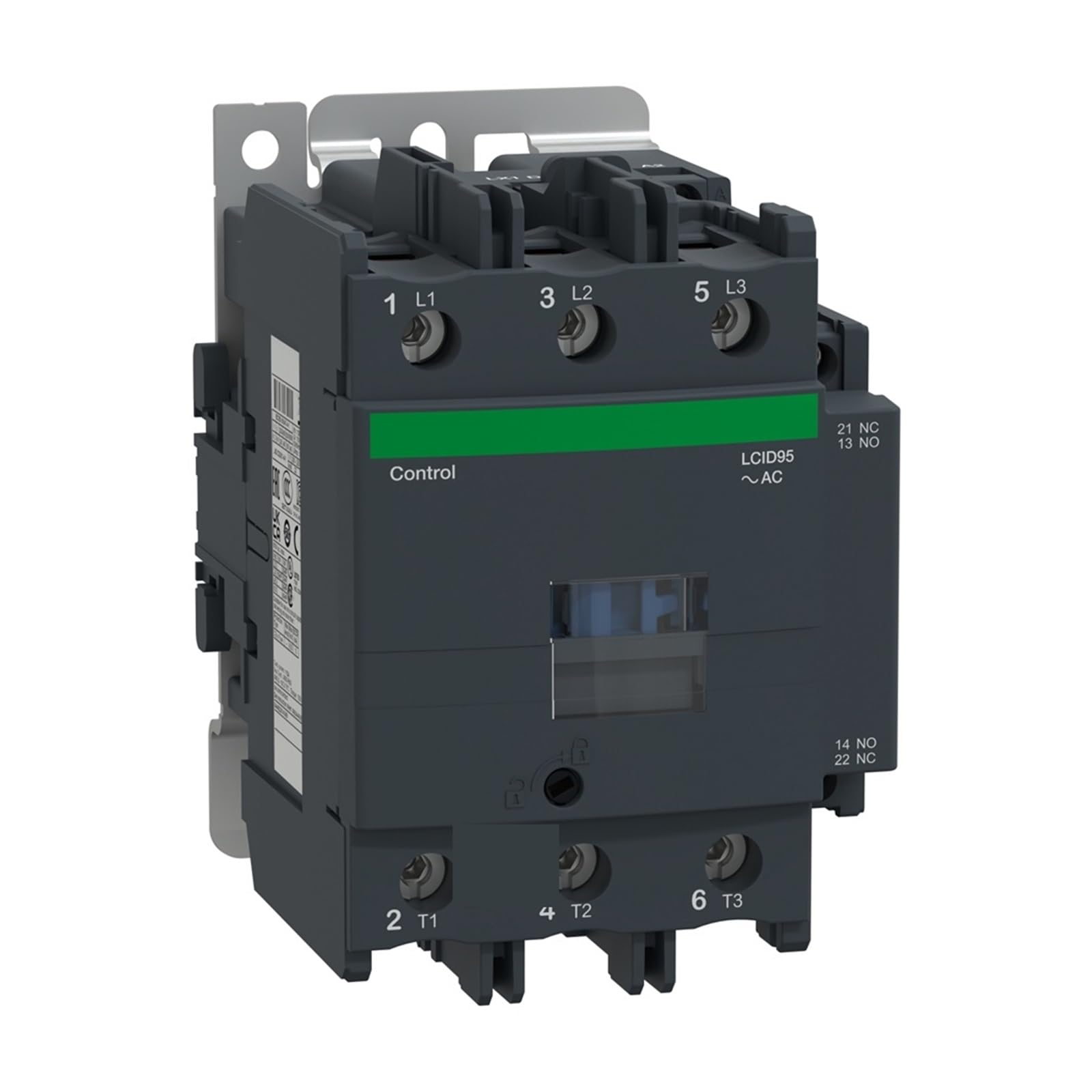 Balydlul One Color Lc1d95le7 Ac Electric Magnetic Contactor 3P 3No Lc1-D95le7 95A 208V Ac Coil