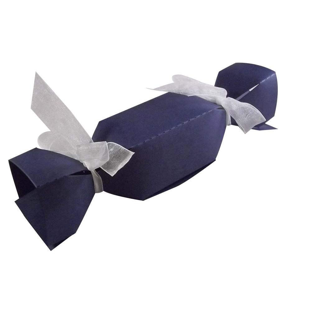 30 x Navy Blue Christmas Cracker Boxes Christmas Favour Boxes