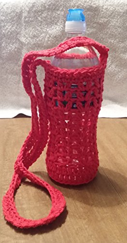 Hand Crocheted Water Bottle Holder