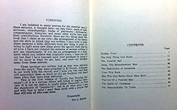 Hardcover Lord's Day Evening Sermons Volume One Book