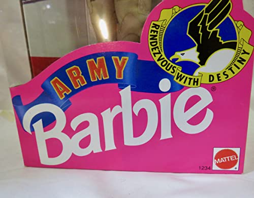 Muñeca Barbie Army Edición Especial 1992 miniatura 4
