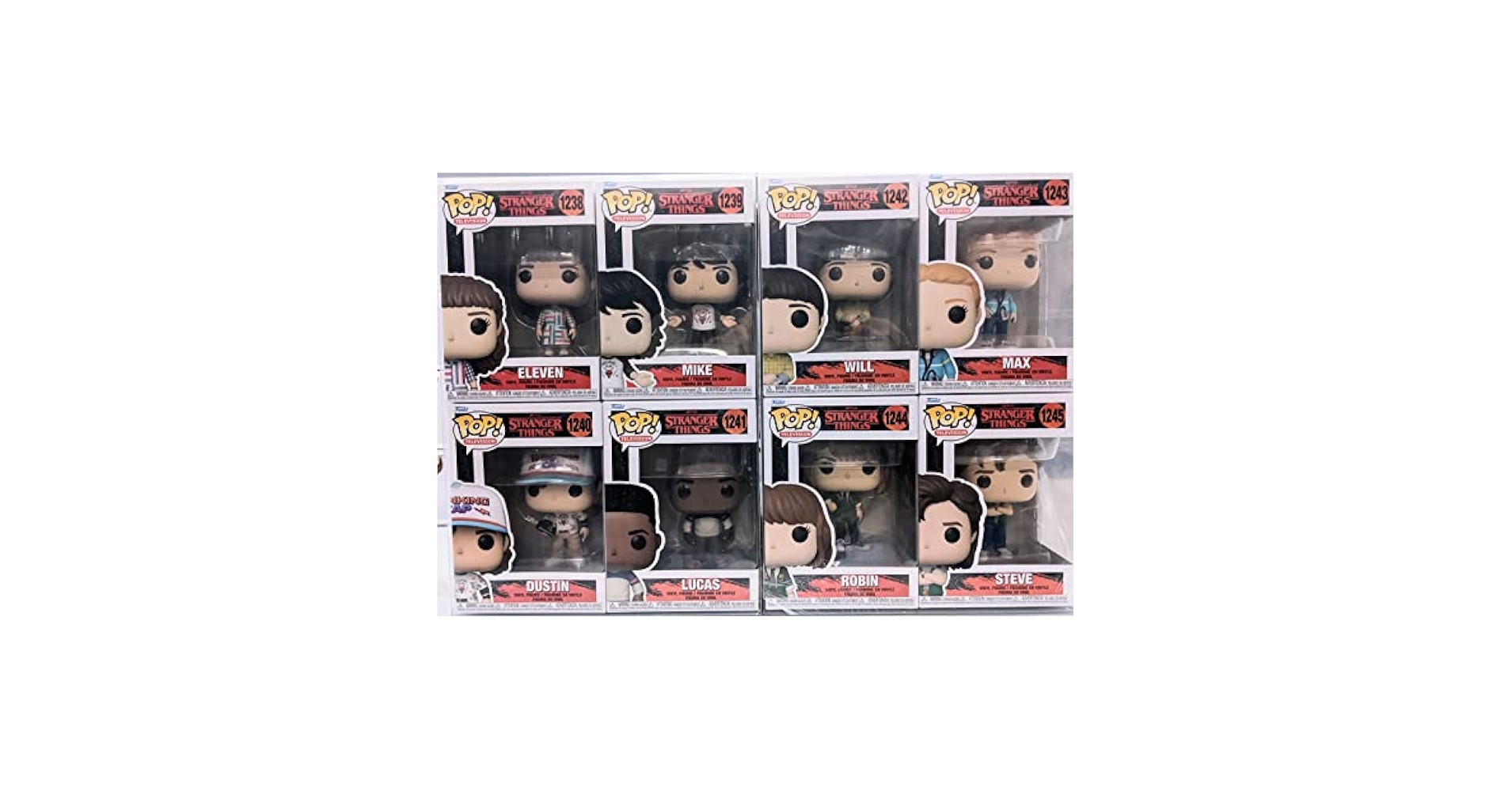 マイキー　FUNKO POP! ストレンジャーシングス　4セット Amazon.com: Funko! POP 4PK EXCL Stranger Things S4 : Toys