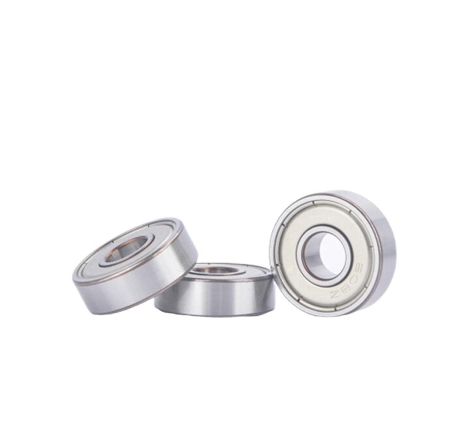 Bimetaliczna uszczelka tarcza mikro łożysko zwykłe 10 szt. 608zz 8x22x7mm miniaturowe łożyska kulkowe(Abec-5)