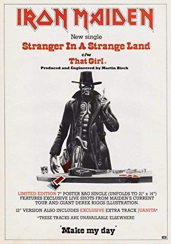 Generic Iron Maiden Stranger in A Strange Land Photo Poster Generic Iron Maiden Stranger in A Strange Land Photo Poster
