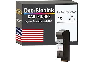 DoorStepInk Compatible HP 15 Ink (C6615DN) Remanufactured Ink Cartridge