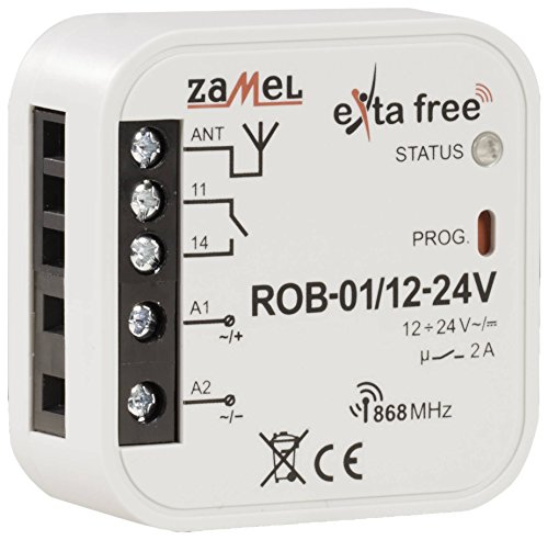 exta Free Radio de portería de Controlador, 1 Pieza, Rob de 01/12  24 V