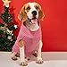 Vmohuyktx Warm Knitted Pet Sweater for Dogs Soft Comfortable Knitted Pullover Sweater for Indoor and Outdoor Dog Winter Knitwear
