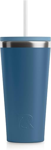 RTIC Vaso de viaje portátil de acero inoxidable de 28 onzas con aislamiento, tapa resistente a derrames, sin BPA, bebida fría y caliente, forro de disponible en Yaxa Costa Rica