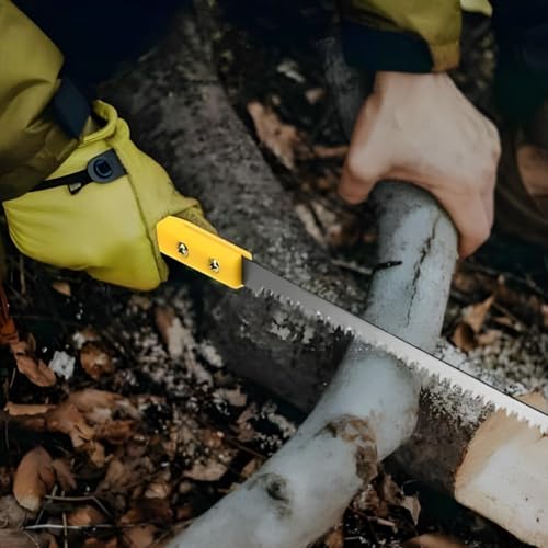 Image of Oblivion Garden Pruning Saw - Tree Pruner with Pole Slot, Lightweight Hand Tool for Branch Cutting, Durable Sharp Blades for Gardening, Wood Cutting, and Heavy-Duty Shearing (34 Cm)
