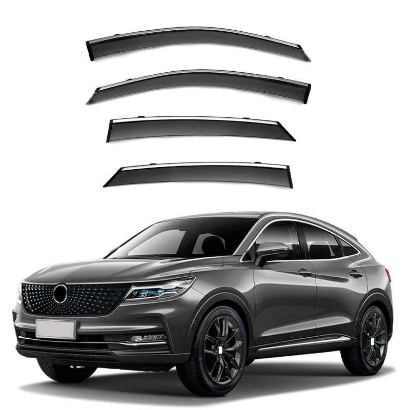 Déflecteurs de vent de voiture Bahman Dignity Prime 2018+ pare-soleil pluie