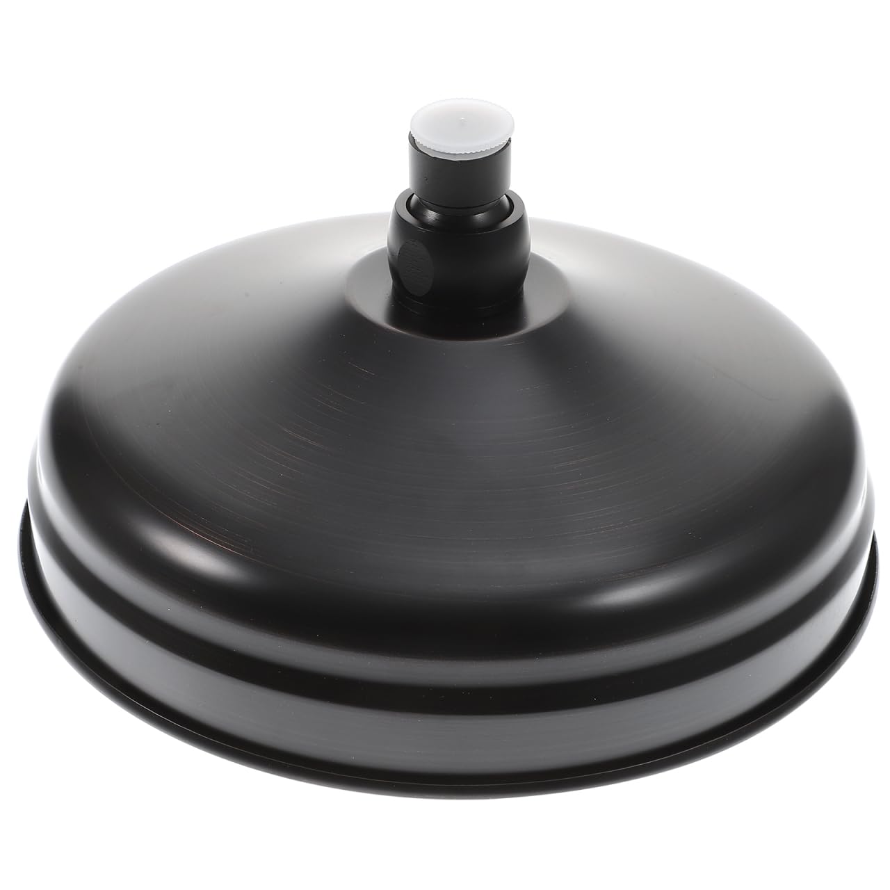 NUOBESTY Cabezal De Ducha De Lluvia Retro Rociador Cobre Negro Alcachofa De La Ducha Fija Cabezal De BañO Para BañO Efecto Cascada 7.87X7.87X4.33In