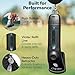 Caddy Splash Golf Club Brush Pro with Water- Heavy Duty Retractable Clip- Push Button for Easy Cleaning- Nylon Bristles- Holds 4 Oz- Golf Accessories for Men- Best Golf Gift - USA Company (Black)