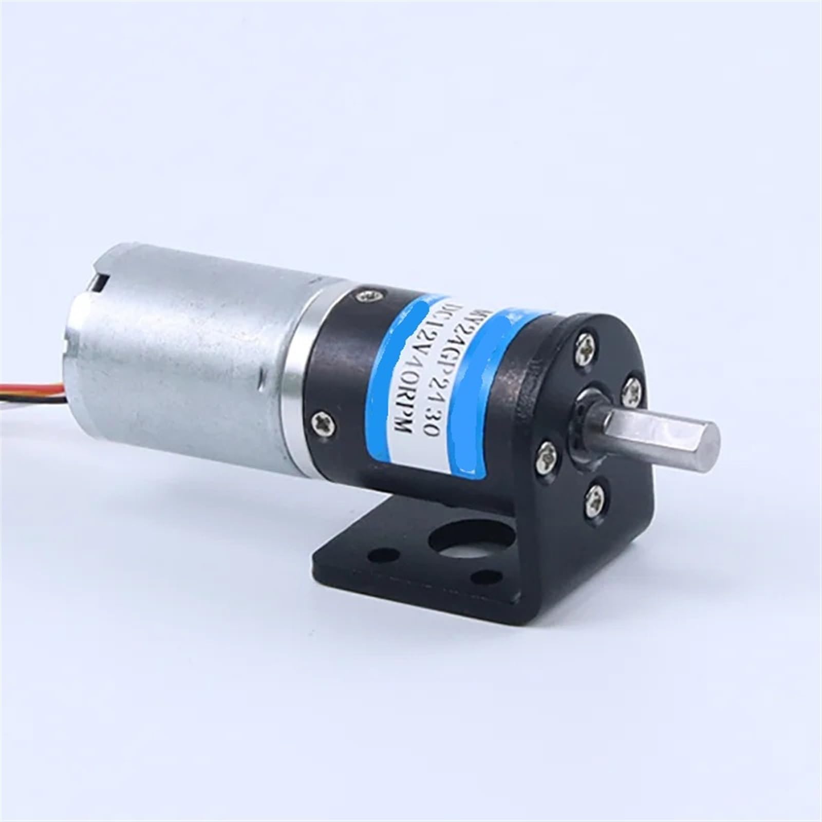 Motorreductor planetario de CC sin escobillas 12 V, 2,8 W, 24, 3, mm, 24GP-2430, con regulación Velocidad en Miniatura(6mm Only Motor,24V 40RPM)
