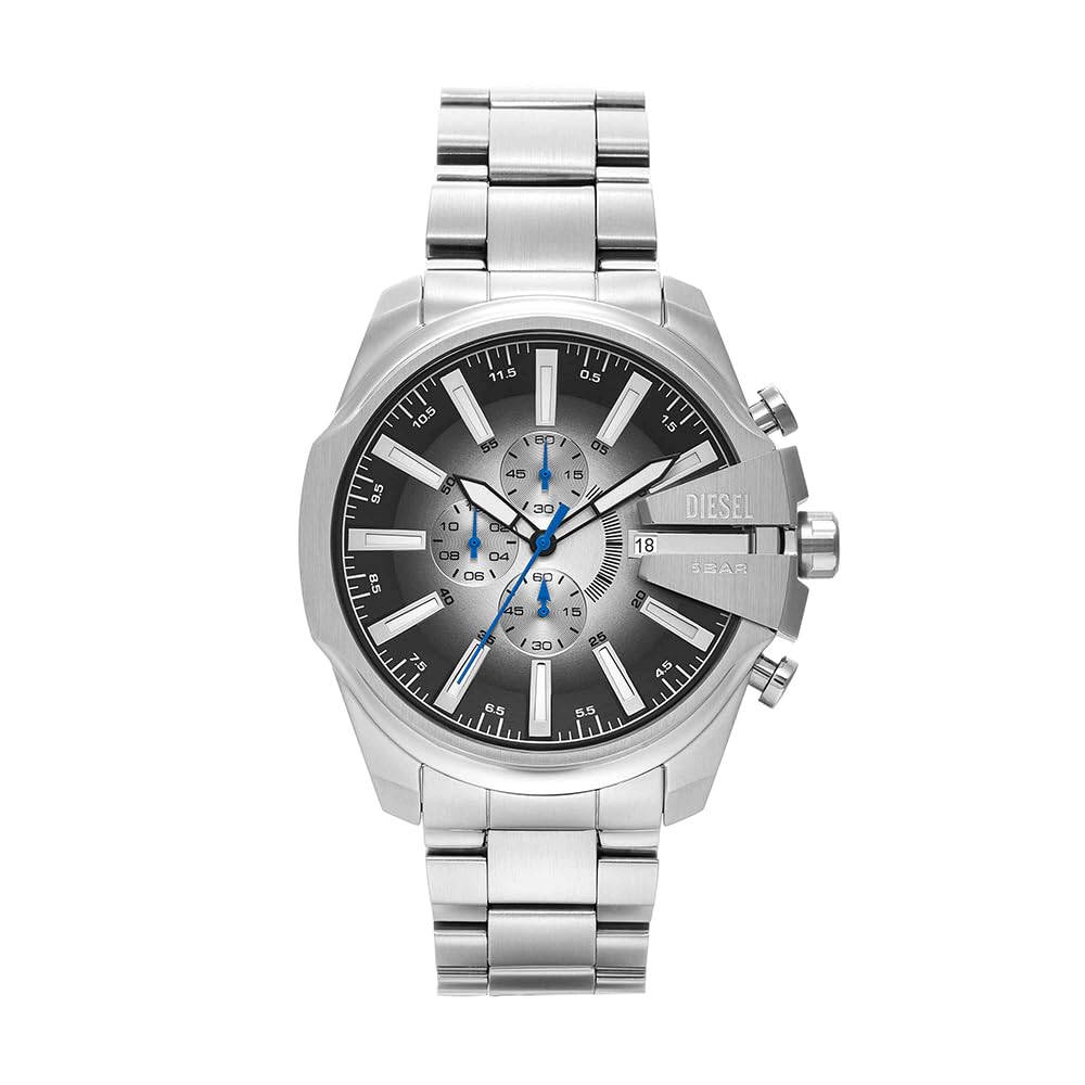 Diesel Men's Mega Chief Slim Chronograph Stainless Steel Watch