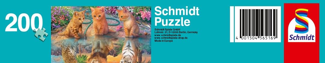 Schmidt Spiele 56516-Puzzle per bambini, 200 pezzi, motivo: Se sono grande, Cartone, Multicolore, 56516
