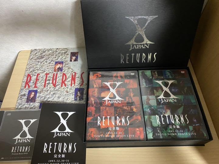 X JAPAN『RETURNS 完全版』初回限定生産 DVD-BOX Amazon.co.jp: X JAPAN RETURNS 完全版 BOX 初回限定 DVD : パソコン